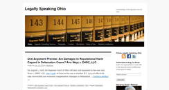 Desktop Screenshot of legallyspeakingohio.com