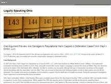 Tablet Screenshot of legallyspeakingohio.com